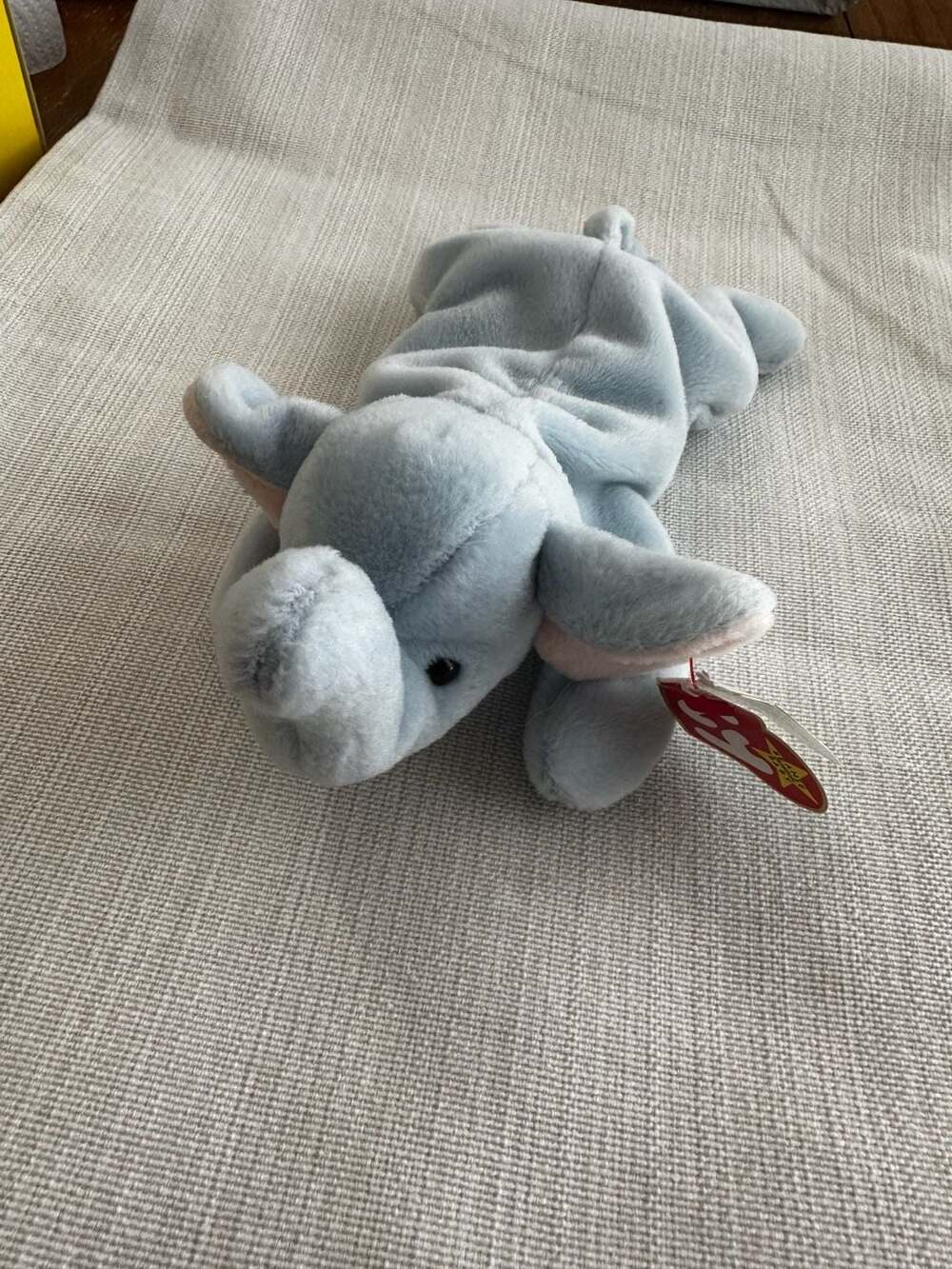 Ty Beanie Baby Peanut The Elephant 1995 Plush Toy